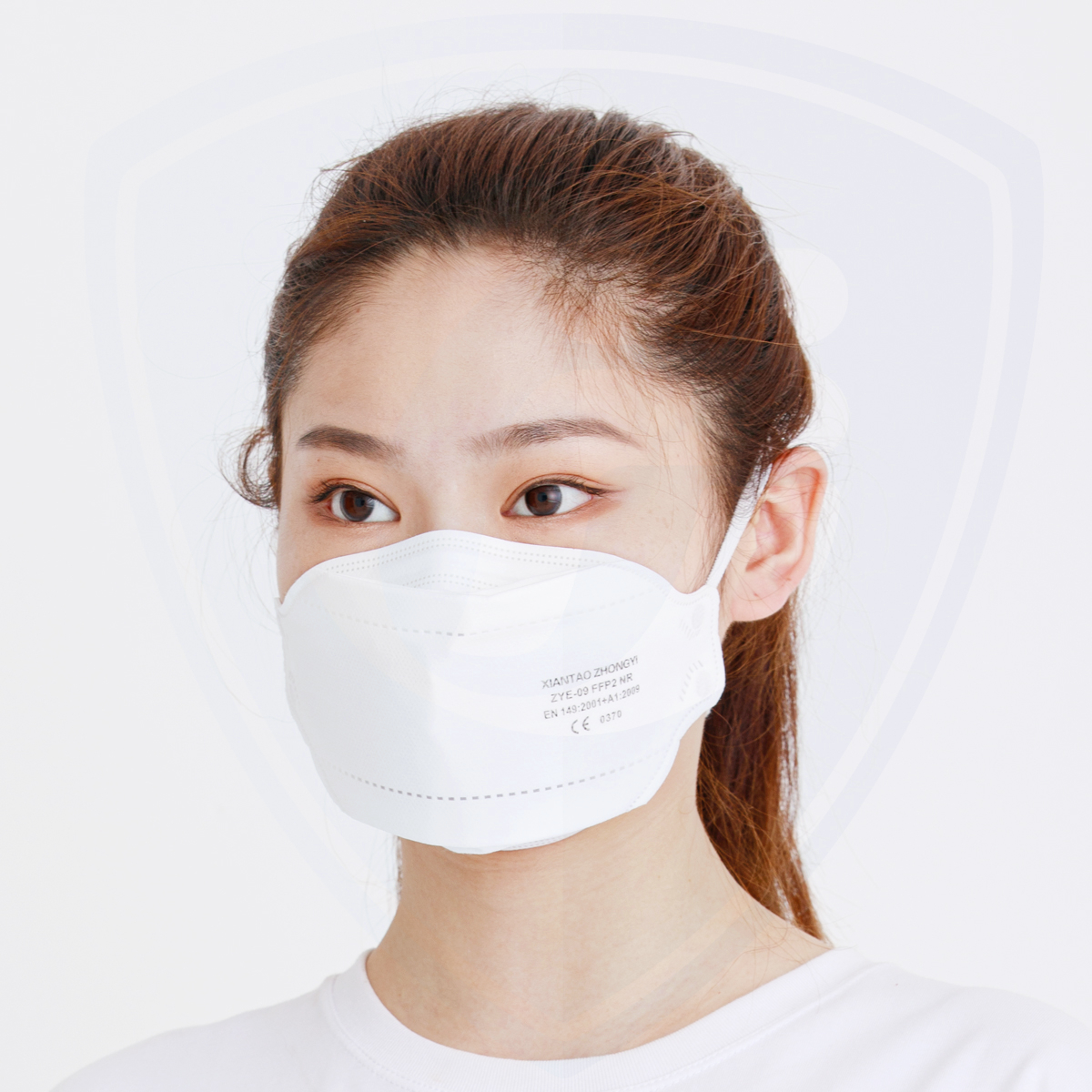 4-layer Disposable Headband Loop Fish Mouth Fashion Face Mask