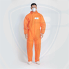 Disposable SMS Coveralls with Reflective Tape for Chemical Handling Construction 