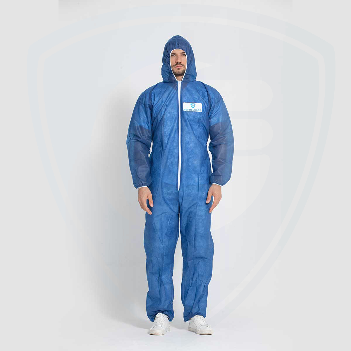 High-Quality Best Sale Dust-proof Breathable Disposable Non-Woven Painting Protective Coverall