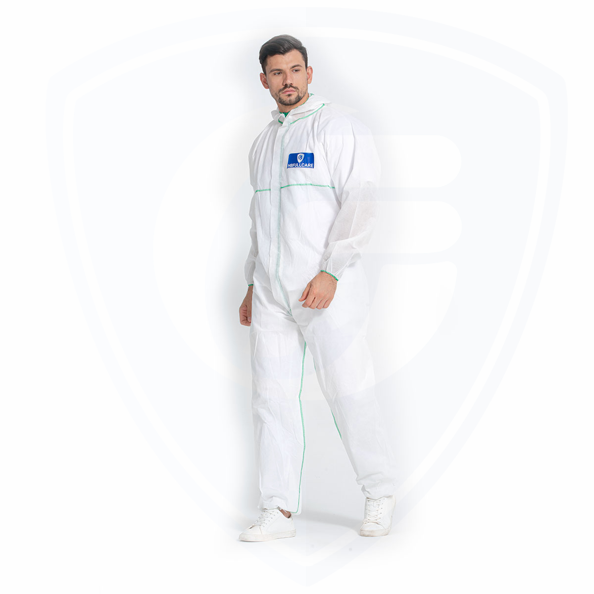FC2030-3 Disposable Coverall for Type5/6 Protection Level with Outerseam Style