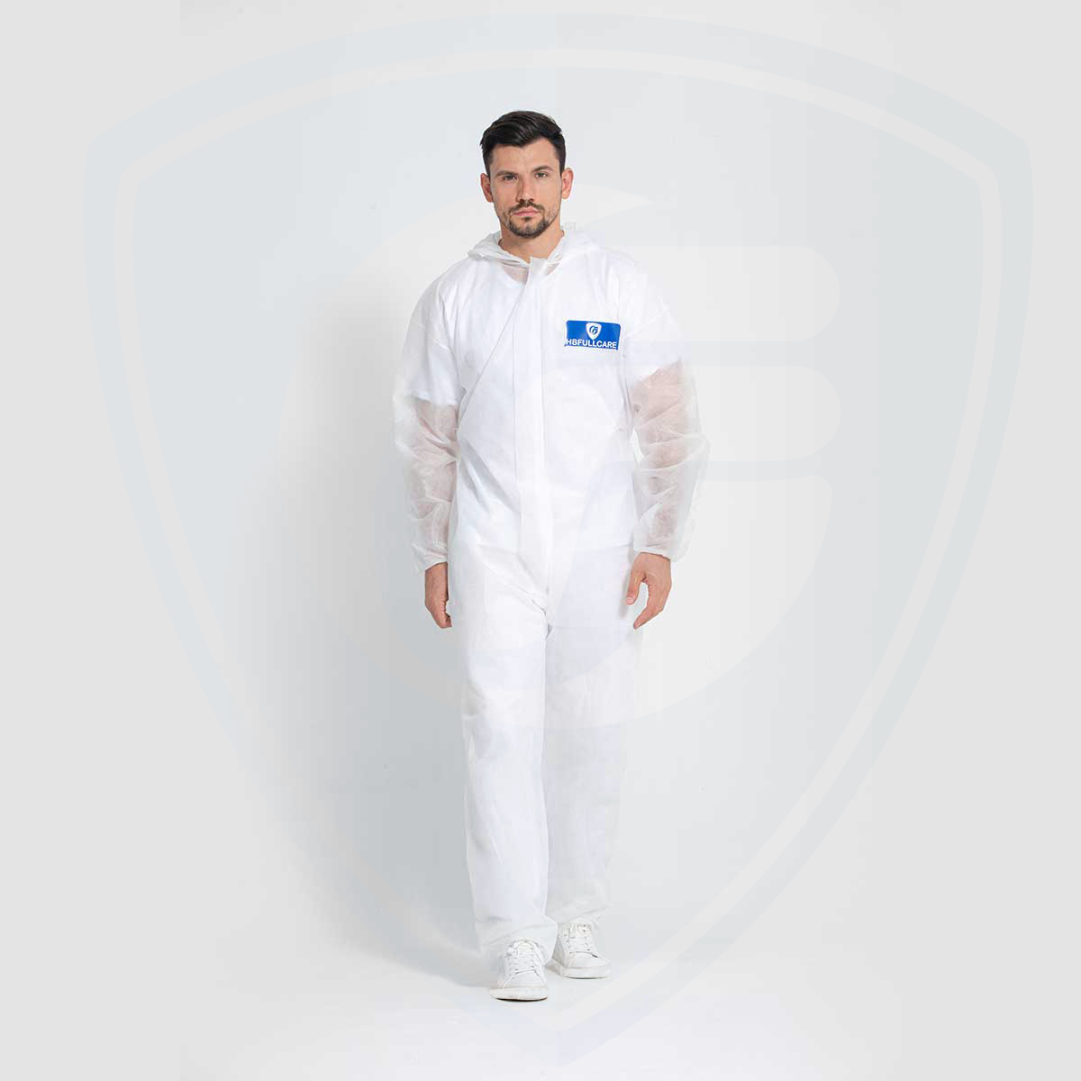 Disposable Classic Polypropylene Coverall with Hood for Basic Protection 