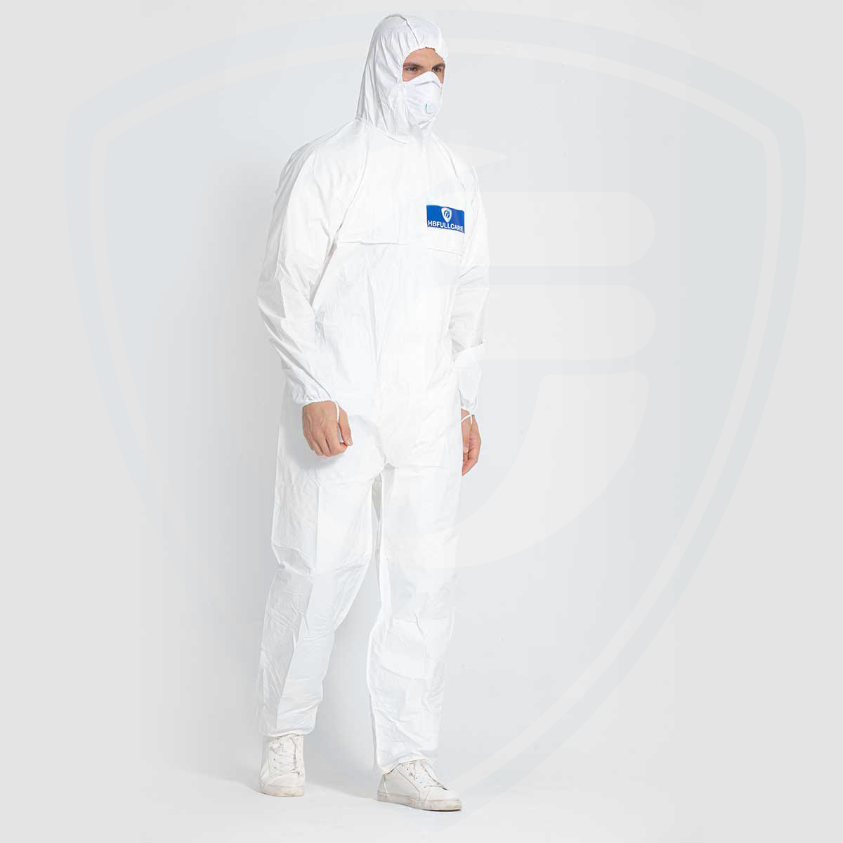 White High Quality Unique Disposable Coverall for Paint Spraying