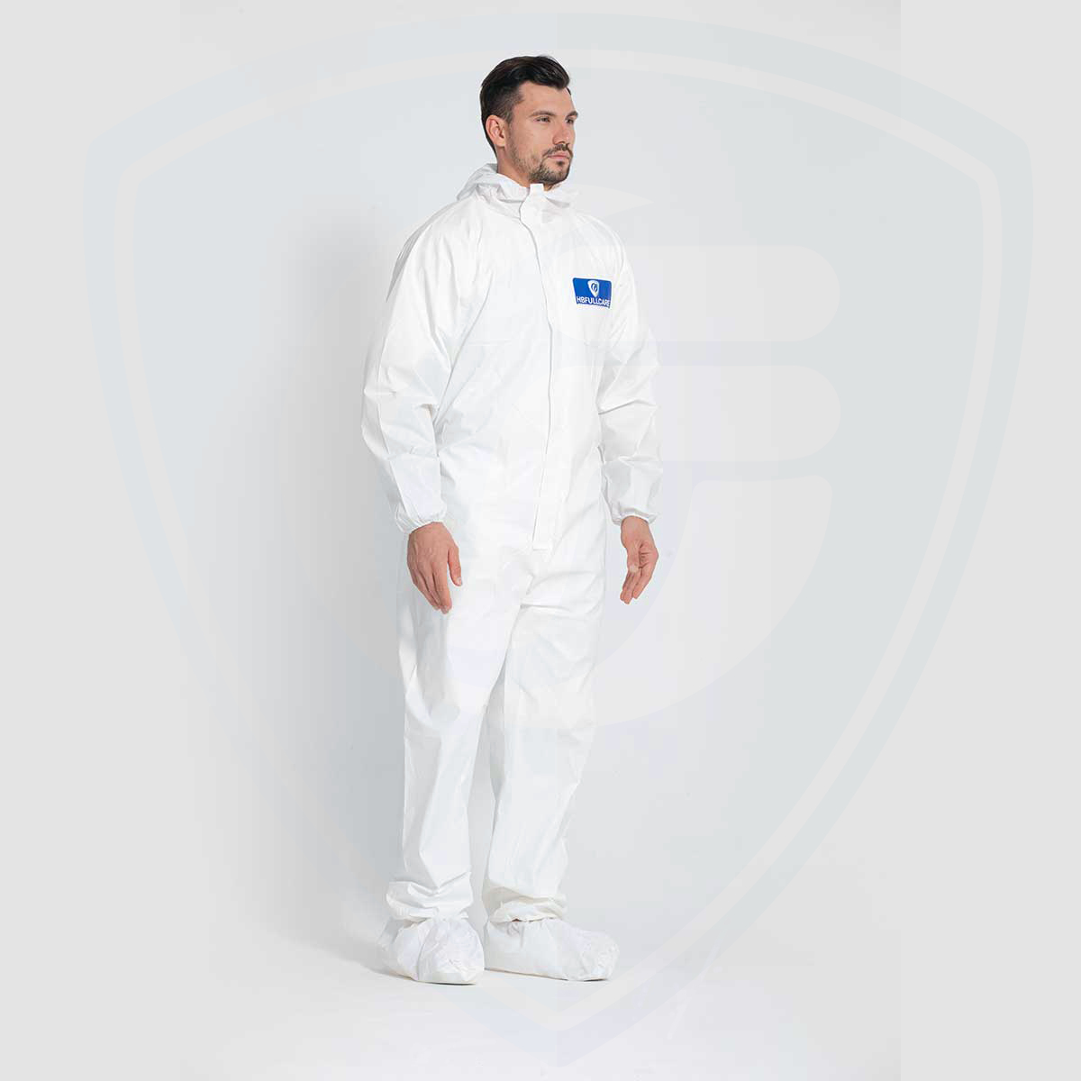 Disposable Coveralls Medical Protective Coverall Biohazard Chemical Waterproof Protective Clothing